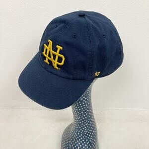'47 Brand Notre Dame Fighting Irish Fitted XL Clean Up Hat Embroidered Rudy ND